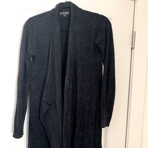 Barefoot dreams black cardigan